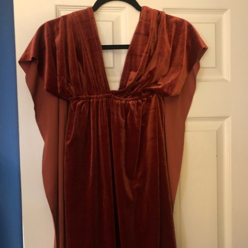 Maxi multi-wrap dress